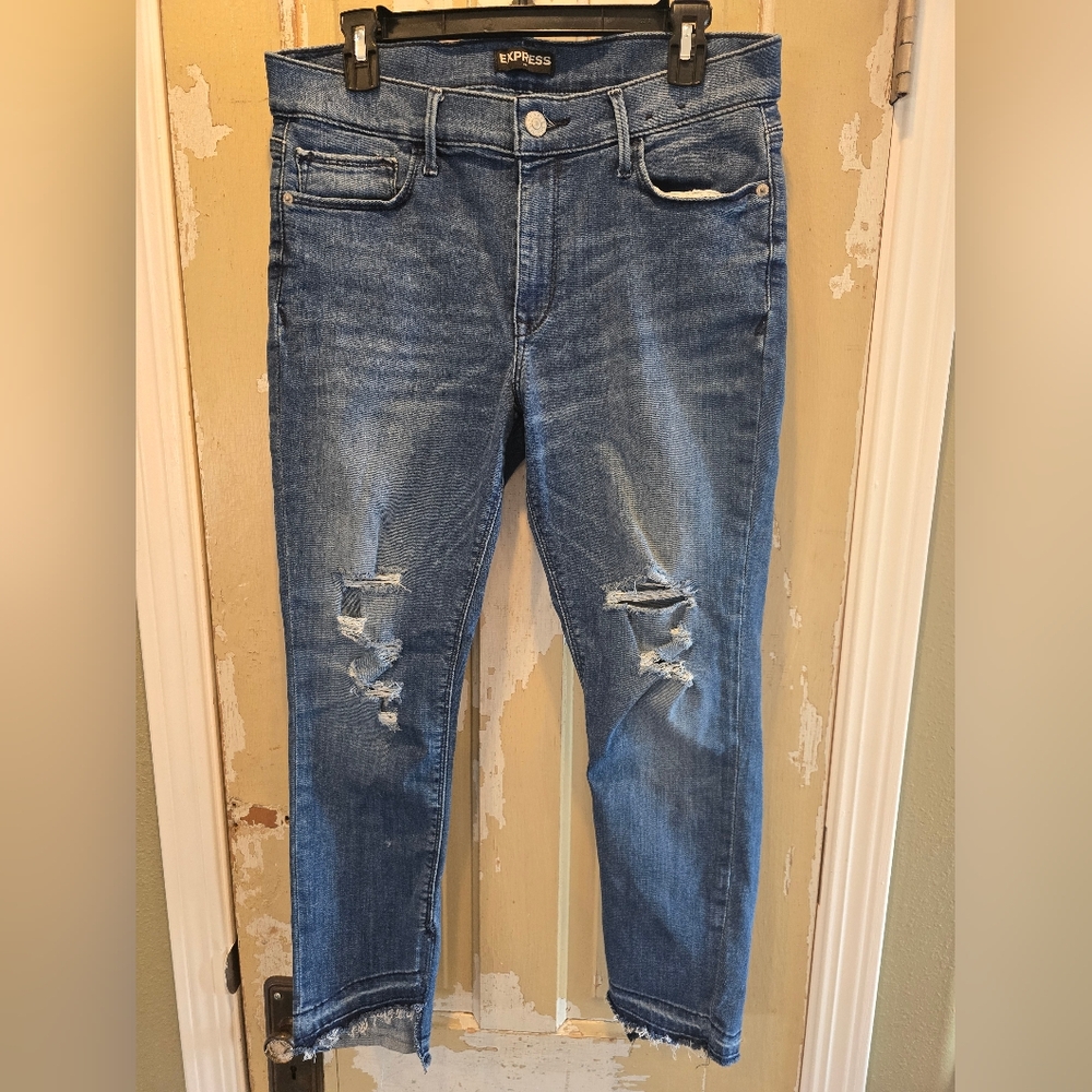 Express Cropped Midrise Legging Size 10